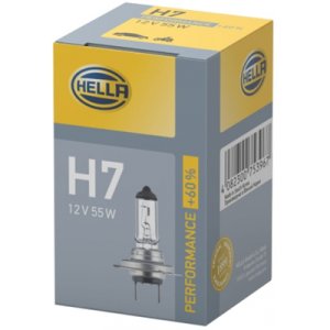 8GH 223 498-231 Halogen-Gl�hlampe - H7 - Performance + 60% - 12V - 55W HELLA