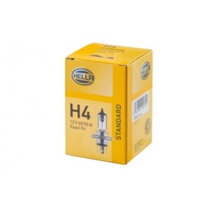 8GJ 002 525-131 Halogen-Gl�hlampe - H4 - Standard - 12V - 60/55W HELLA