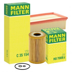 C 35 154 + HU 7008 z Luftfilter Mann-Filter + lfiter Mann-Filter